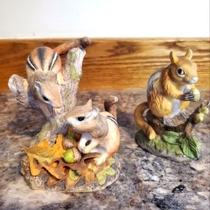 Chipmunks in Autumn